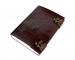 Large Embossed Leather Tree of Life Brown Embossed Journal w/Double Swing Clasps